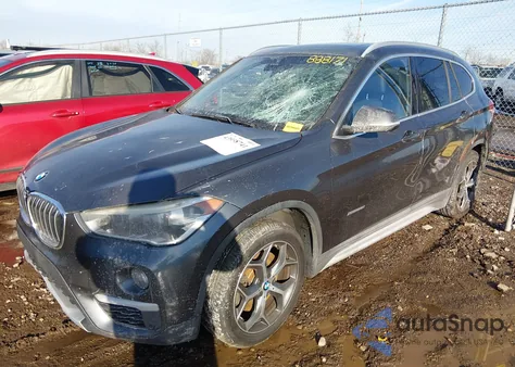 2016 BMW X1 xDrive28I z USA, uszkodzony, nr VIN WBXHT3C37GP888171